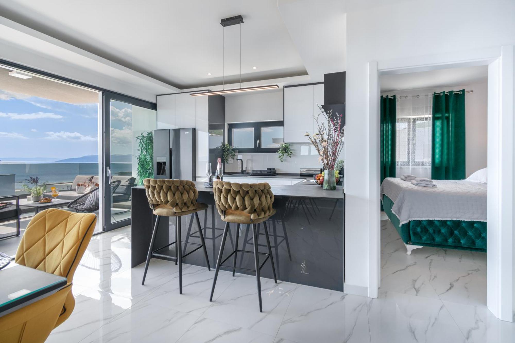 Apartment Lux Penthouse Panoramic View With Jacuzzi Makarska